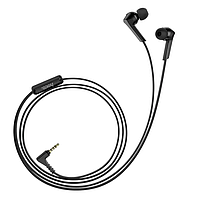 Проводные наушники гарнитура HOCO Admire universal AUX 3.5мм 1.2м Black(M72)