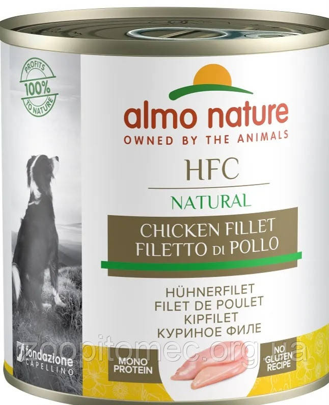 Консерва для собак Almo Nature (Альмо Натюр) Dog з курячими ніжками, 280 г