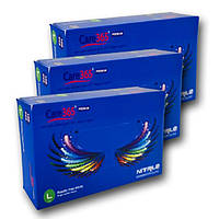 Нітрилові одноразові рукавички розмір L колір синій 50 пар/уп.