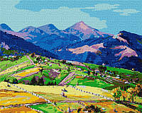 Акційна Розмальовки за номерами Ідейка У долині гір ©Богдан Салій (KHO2891) 40 х 50 см