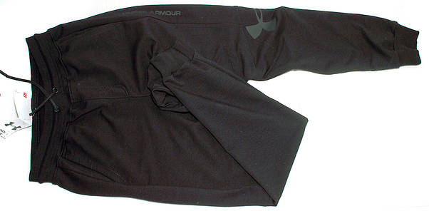 Чоловічі спортивні штани чорні манжет L,XL,XXL S, фото 3