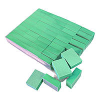 Бафи для нігтів зелені, 50 шт