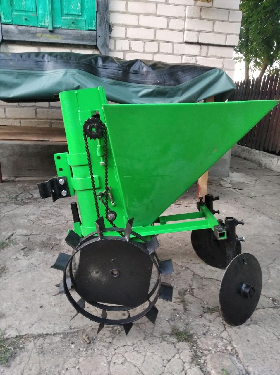 Картоплесаджалка однорядна П-1ЦЄ до мотоблока, фото 1