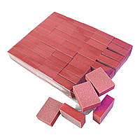 Бафи для нігтів, рожеві, 50 шт