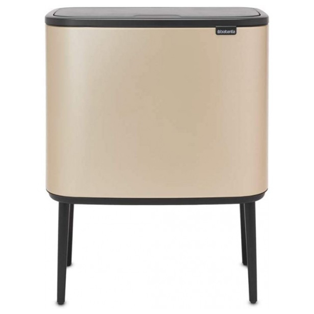 Бак для сміття Brabantia Pedal Bin 11+23 л бежевий