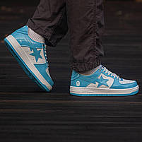 Лаковане взуття для чоловіків і жінок Бейп. Круті кросси унісекс BAPE STA Patent., фото 6