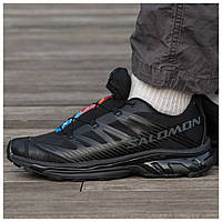Мужские кроссовки Salomon XT-4 Advanced Black, черные кроссовки саломон адвансед