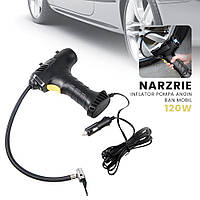NarzrIe Автомобильный насос для шин 120 Вт - 8004 - черный воздушный компрессор