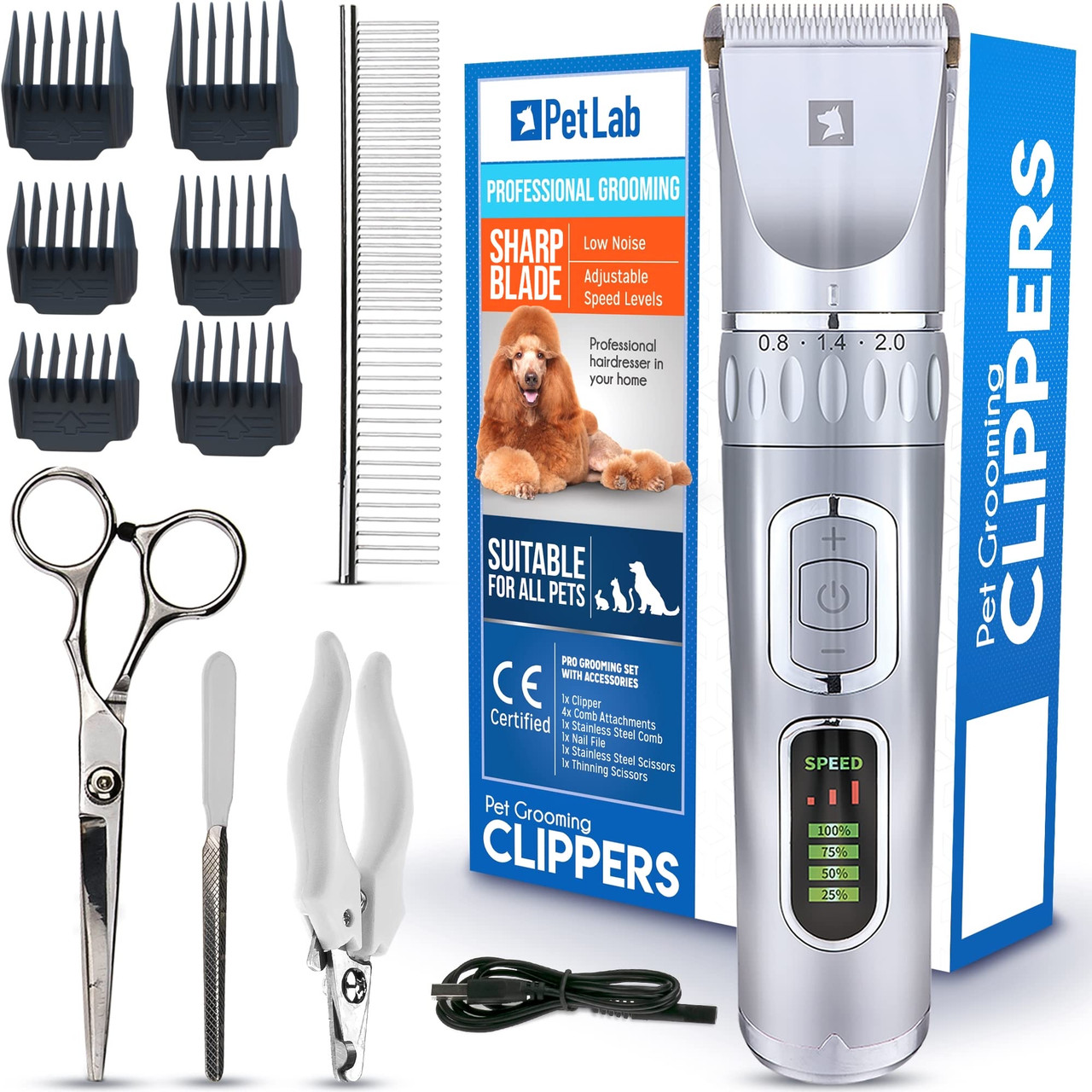 PetLab Dog Clippers Професійний набір для стриження собак