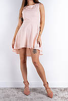 Женское летнее платье из софта персиковое моби