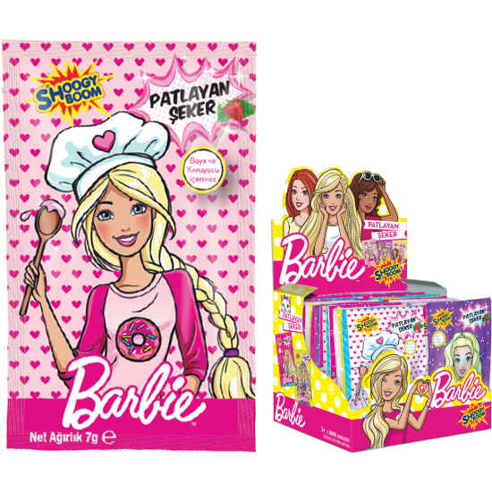 Вибухова карамель Popping Candy Shoogy Boom Barbie 7g