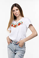 Вишиванка футболка жіноча Калина 48 Білий (2000989807674A)