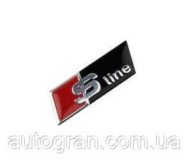 Емблема керма Audi S-line чорна