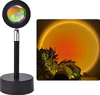 Проекционный светильник sunset lamp, Led sunset, Сансет лампа