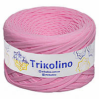Трикотажная пряжа Trikolino, 7-9 мм., 100 м., Розовая сакура, нитки для вязания