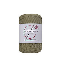 Бавовняний шнур плетений Hobby Trend. Олівка. 240-260 г, 240-260 м, 2 мм
