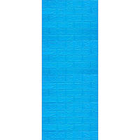Самоклеючі 3д панелі під синю цеглу 3080x700x3мм SW-00001756