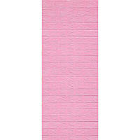 Самоклеючі 3д панелі під рожеву цеглу 3080x700x3мм SW-00001757