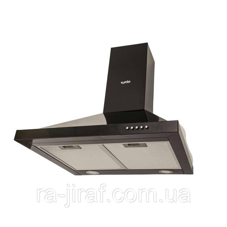 ВИТЯЖКА VENTOLUX LAZIO 60 BK (1000) LED Купольна на кухню. Витяжка кухонна в Україні. *ЗНИЖКА В ОПИСІ.
