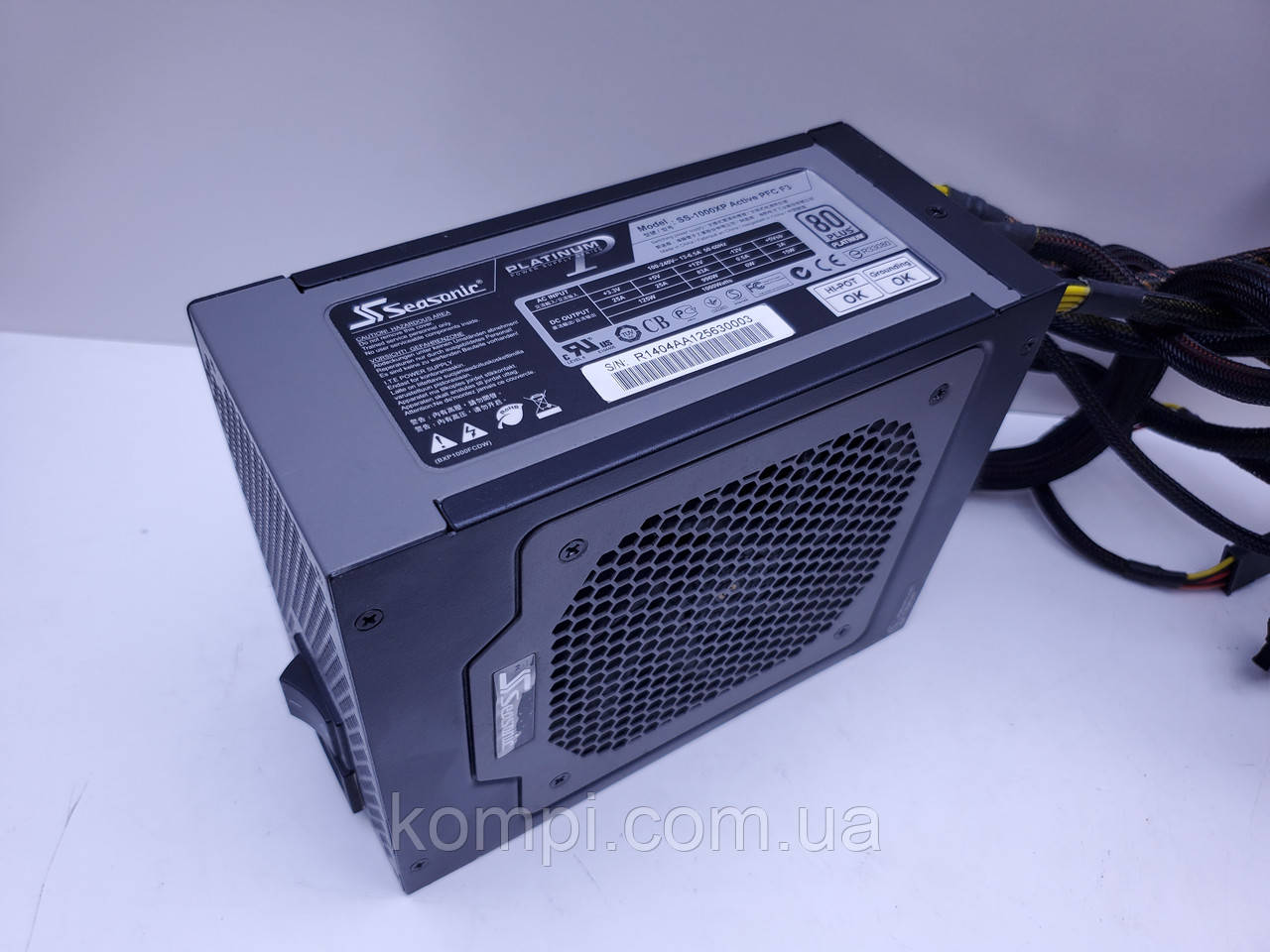 Блок живлення1000W Seasonic SS-1000XP F3 80plus PLATINUM