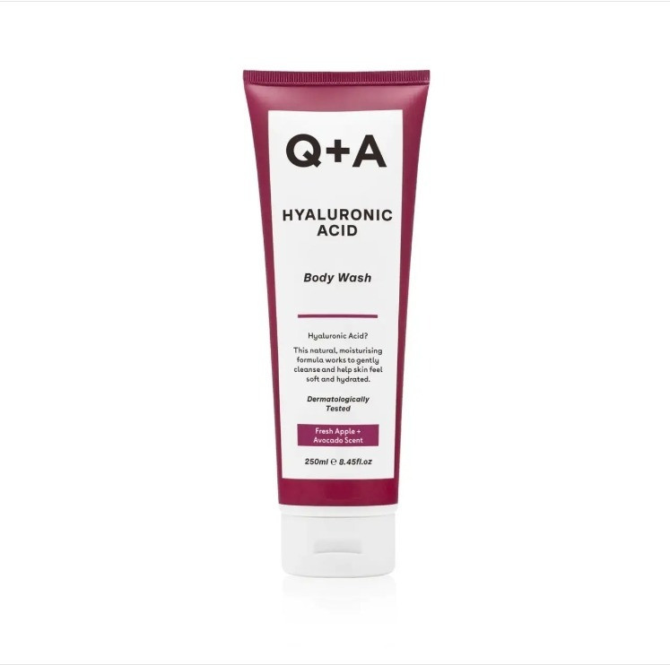 Очищуючий гель для тіла з гіалуроновою кислотою Q+A Hyaluronic Acid Body Wash (250ml)