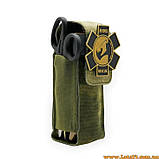 Підсумок під турнікет ножиці тактичний підсумок для турнікету CAT GEN 7 ножиць чохол під турнікет чохол для турнікету Rhino Rescue, фото 2