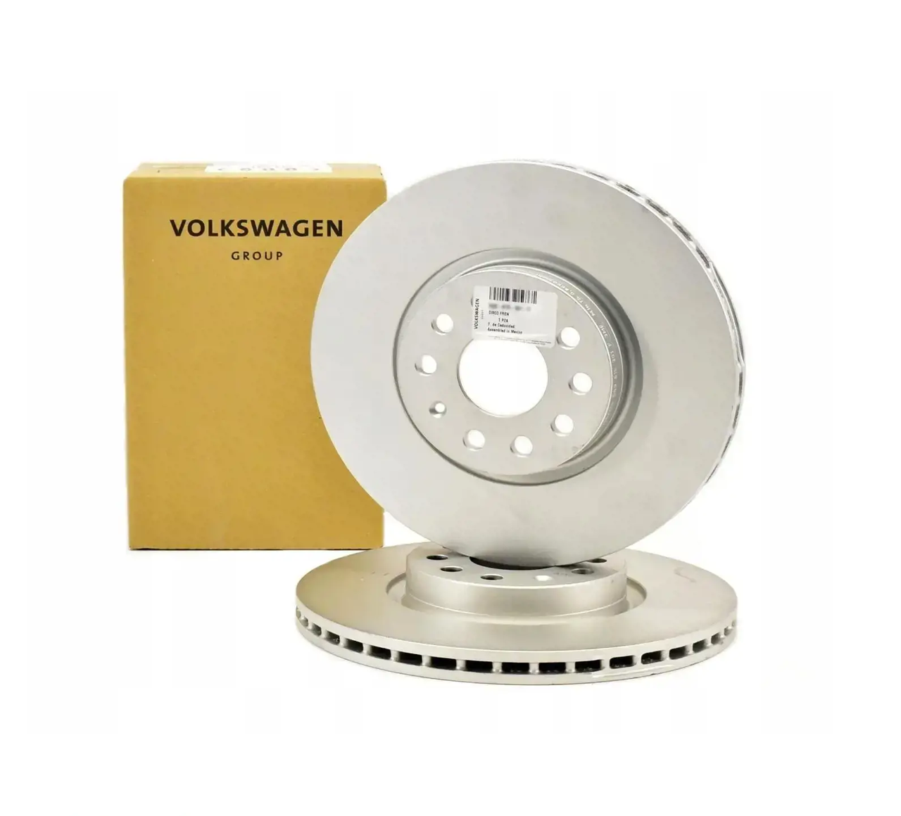 Диск гальмівний передній VAG: Audi: A3; Seat: Leon; Skoda: Octavia; Volkswagen: Caddy, JZW615301A