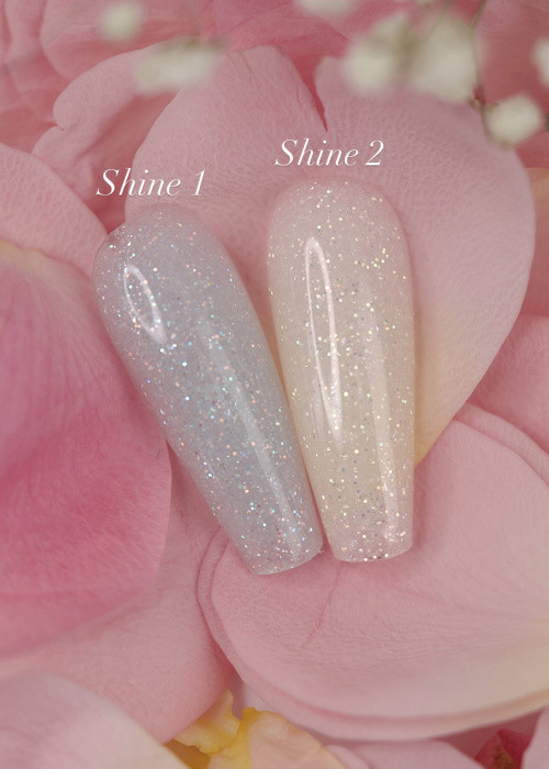 База для нігтів Dark Pro Base Shine №01 срібний з блиском, 15 мл