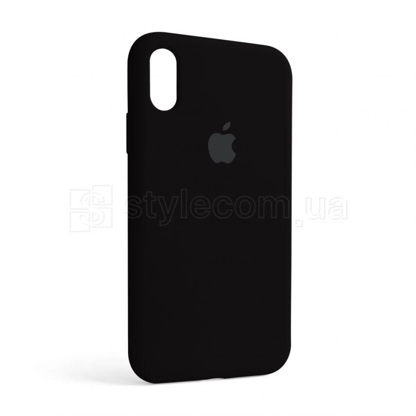 Чохол Full Silicone Case для Apple iPhone Xr black