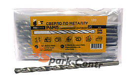 Свердло Ø 4,0 мм для металу подовжене P6M5 з циліндричним хвостовиком DIN 340 G (ГОСТ 886-77)