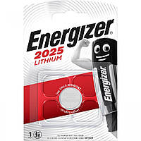 Батарейка Energizer CR-2025 bat(3B) Lithium 1шт (E301021602)