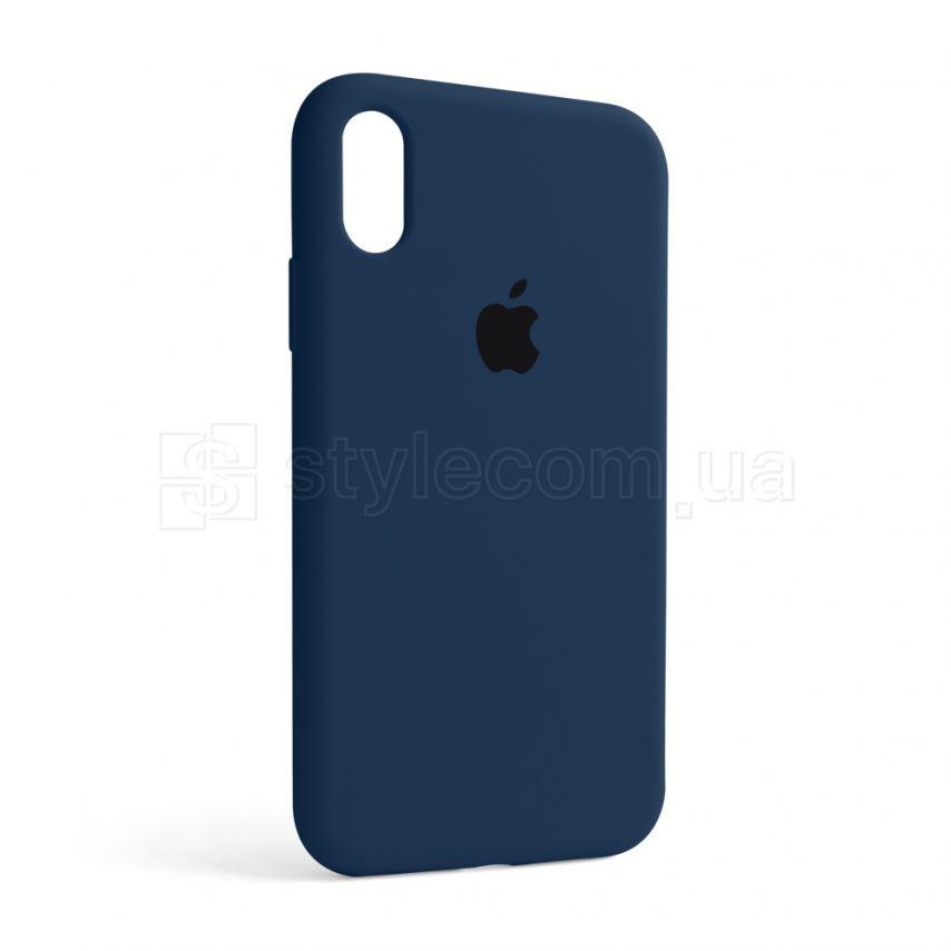 Чохол Full Silicone Case для Apple iPhone Xr blue cobalt