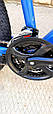 Гірський підлітковий велосипед S700 Mercury-OVERLORD 24 дюйми, Рама 14", 24 швидкості Синій, фото 8