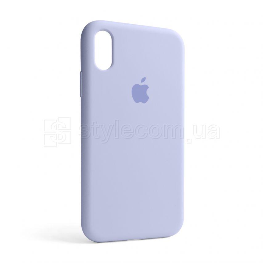 Чохол Full Silicone Case для Apple iPhone Xr lilac