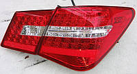 Задние фары альтернативная тюнинг оптика фонари LED на Chevrolet Cruze 09-12 Шевроле Круз 3