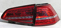Задние фары альтернативная тюнинг оптика фонари LED на Volkswagen Golf 7 12-20 Фольксваген Гольф 3