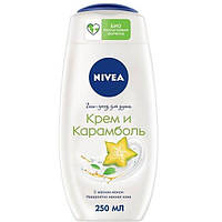 Гель-уход для душа Nivea Крем и Карамболь 250 мл