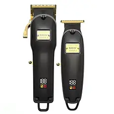 Професійний комбо-набір Sway Dipper S BGE, Vester S BGE, Shaver Pro Black (115 KIT3), фото 2