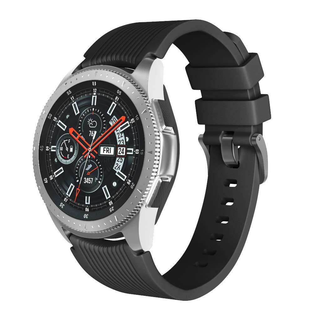 Ремінець 22 мм BeWatch ECO2 для Samsung Galaxy Watch 46 mm  ⁇  Samsung Gear S3 Чорний (1022101.3)