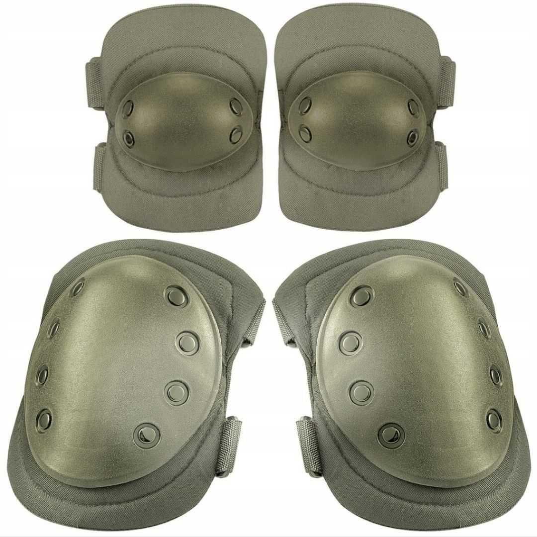 Тактический комплект Combat Knee Elbow Pads для защиты колен и локтей масла - фото 4 - id-p1915251658