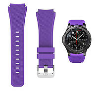 Ремінець 22 мм BeWatch ECO для Samsung Galaxy Watch 46 mm  ⁇  Samsung Gear S3 Фіолетовий (1021113.3)