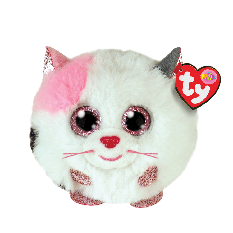 Дитяча м'яка іграшка TY PUFFIES Кішка MUFFIN 42509