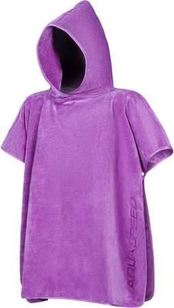 Рушник пончо Aqua Speed KID'S PONCHO 7336 фіолетовий дит 70x120см (145-09-70x120)