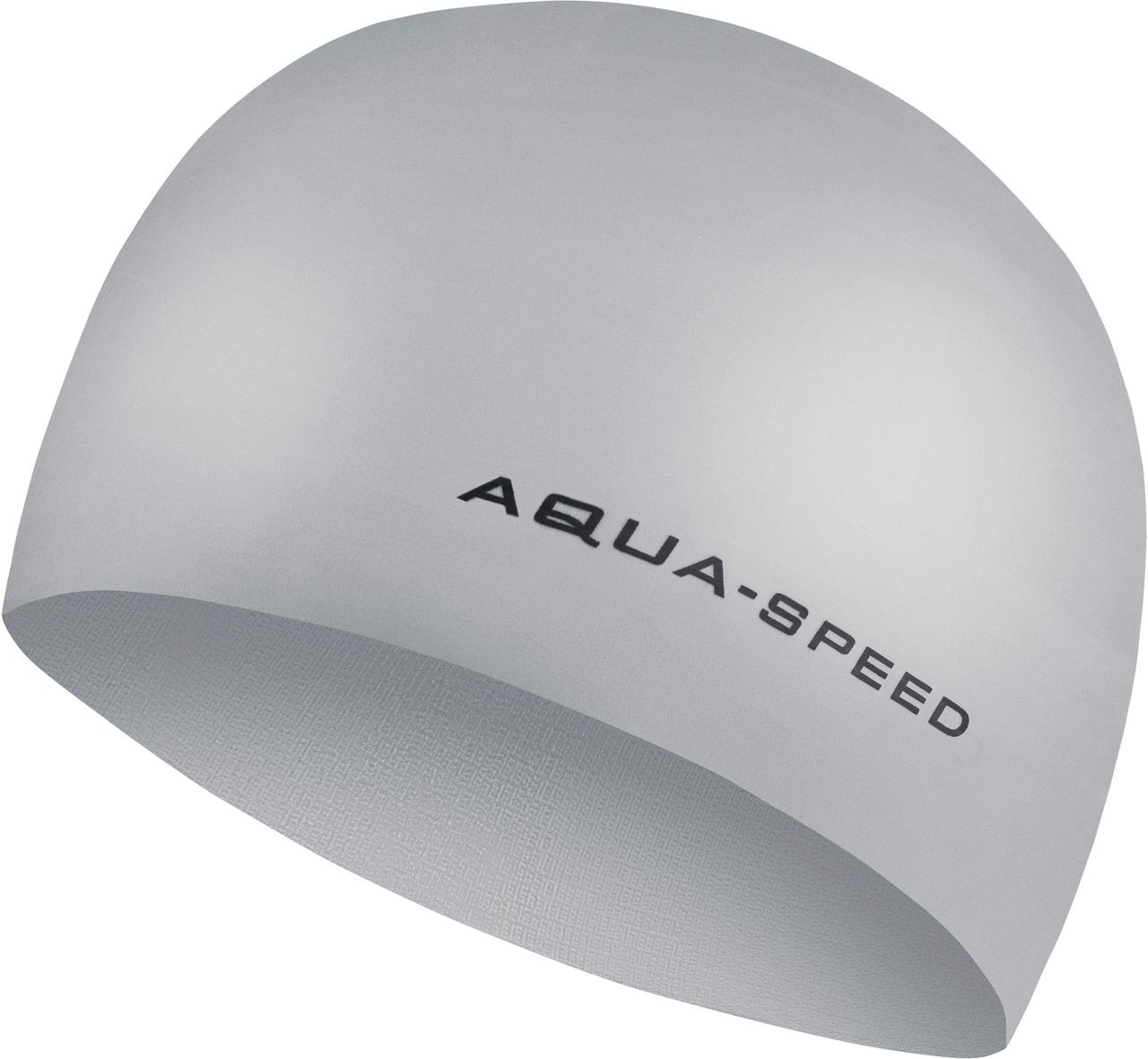 Шапка для плавання Aqua Speed 3D CAP 5755 сріблястий Уні OSFM (092-26)