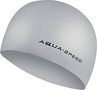 Шапка для плавання Aqua Speed 3D CAP 5755 сріблястий Уні OSFM (092-26)