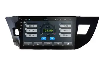 Штатна автомагнітола з навігацією GPS для автомобілів Toyota Corolla 2014-2016 (10") Android 10.1 (4/32)