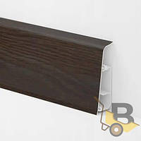 Плінтус підлоговий пластиковий Salag Lima 24 Wenge 22x72x2500