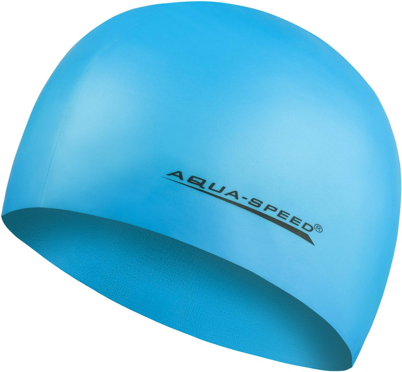 Шапка для плавання Aqua Speed MEGA 100-30 світло-блакитний Уні OSFM (100-30), фото 1