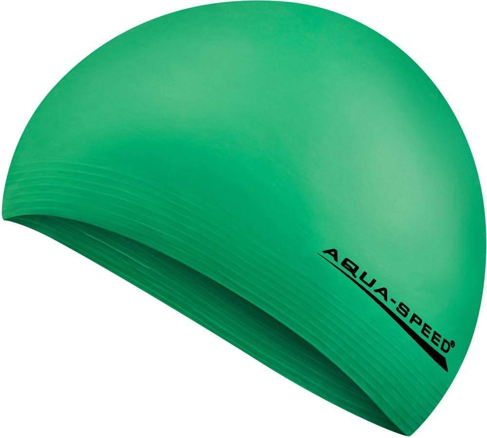 Шапка для плавання Aqua Speed SOFT LATEX 5730 зелений Уні OSFM (122-11), фото 1