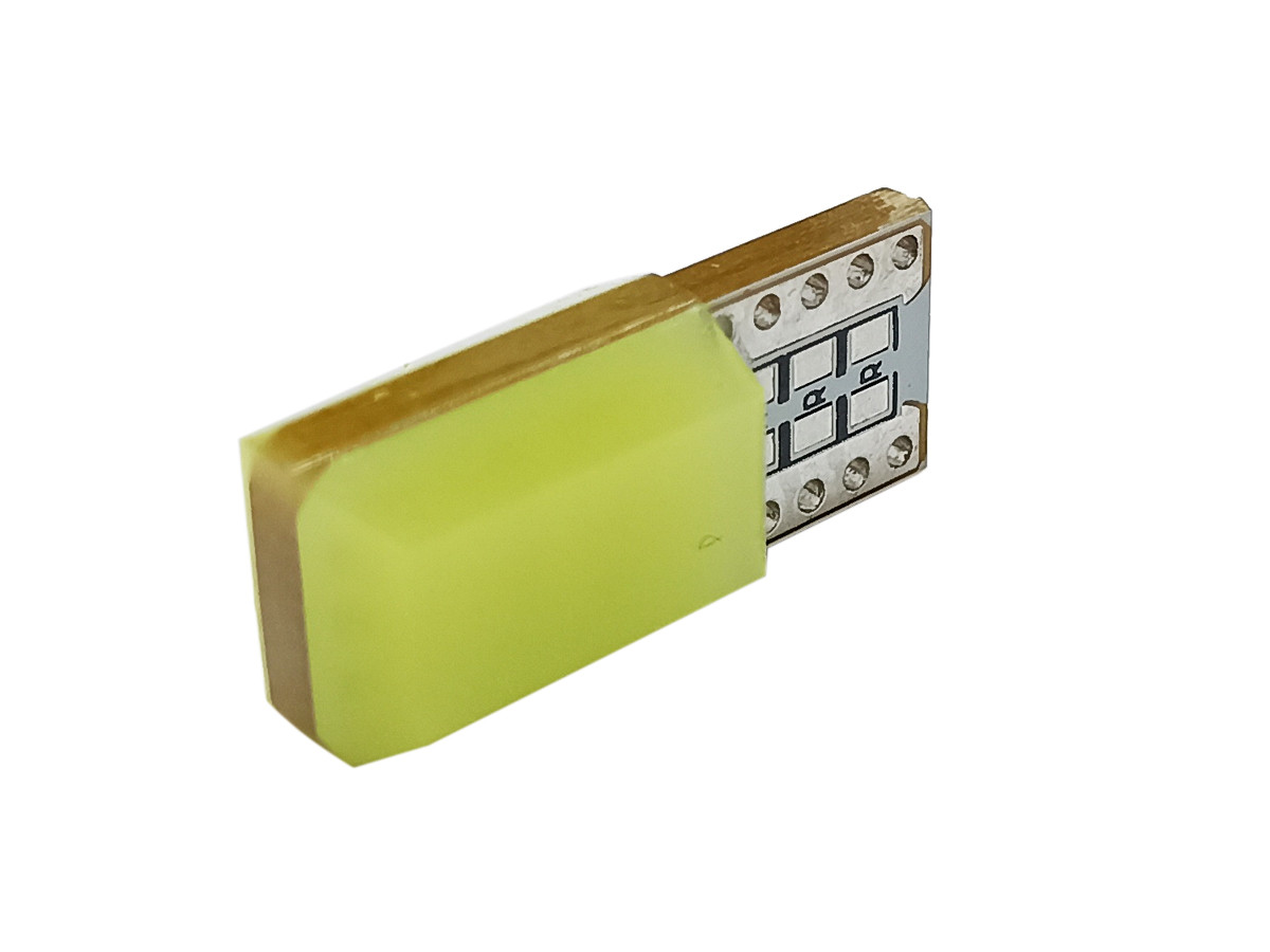 Світлодіодна автомобільна лампа T10 W2,1x9,5d 12V COB-12 WHITE друкована плата